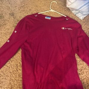 Champion Vibrant Red Crewneck Top